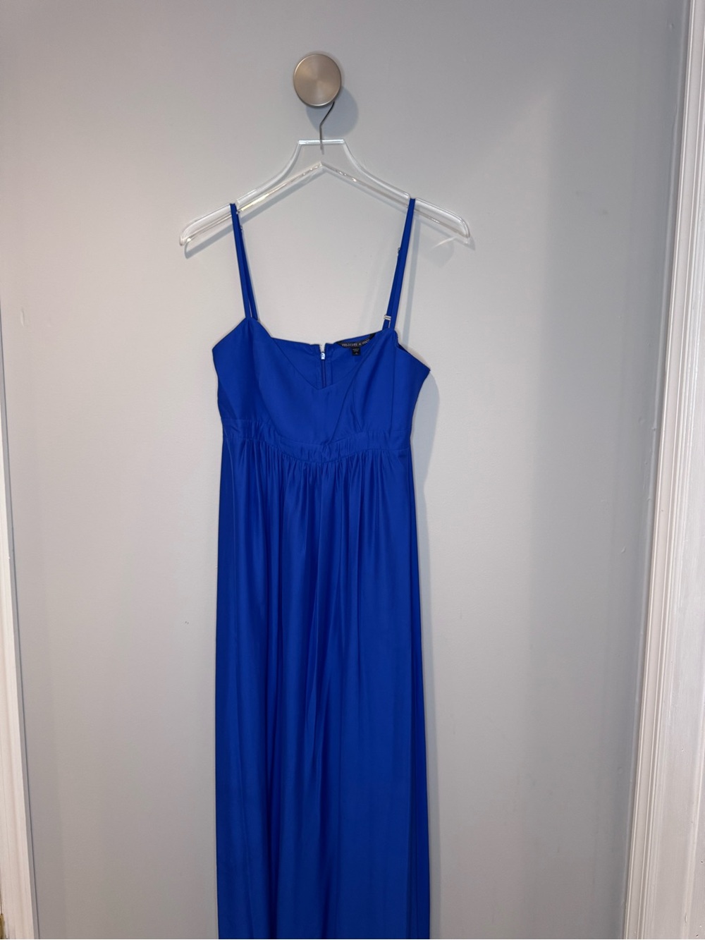 Felicity & Coco Cobalt Blue Spaghetti Strap Maxi Dress